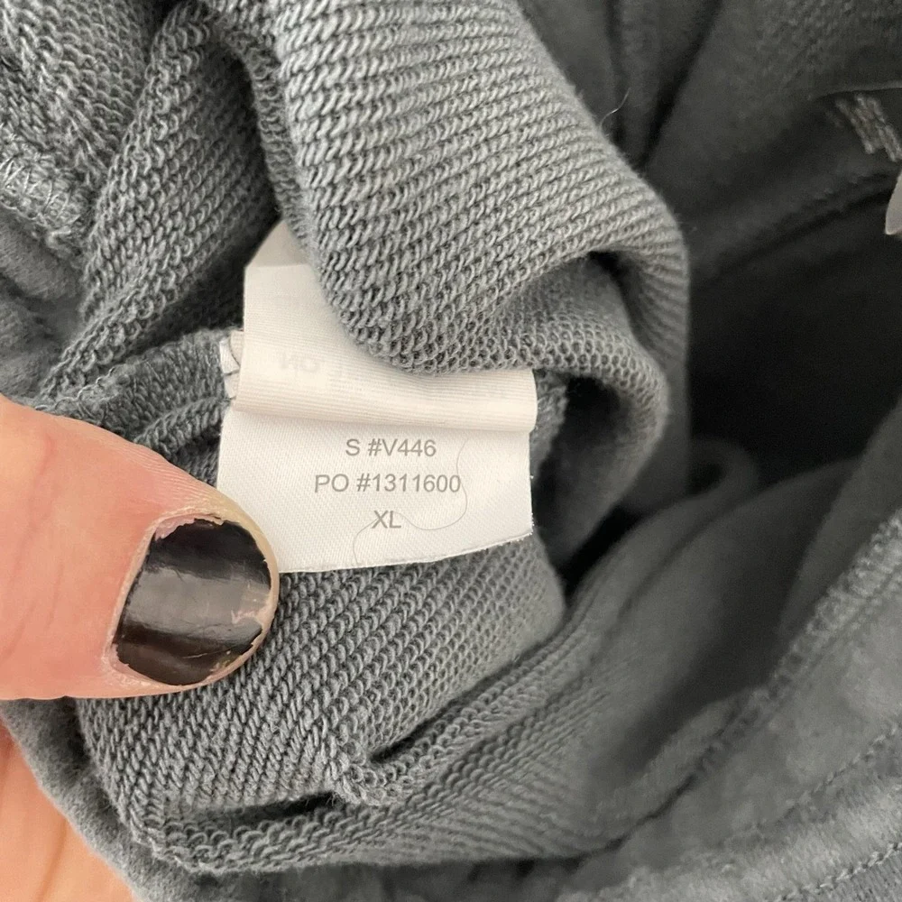 Vuori Seaside Jogger Pants Mens XL Gray Fleece Sweatpants Pockets Lounge